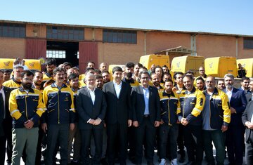 آیین احداث مرکز پردازش هوشمند پستی غرب و شمال غرب کشور برگزار شد