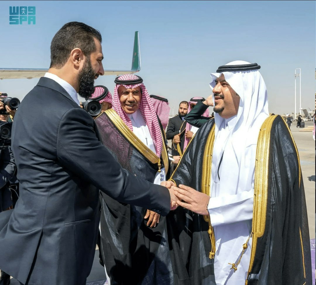 ابو محمد الجولانی وارد ریاض شد +عکس