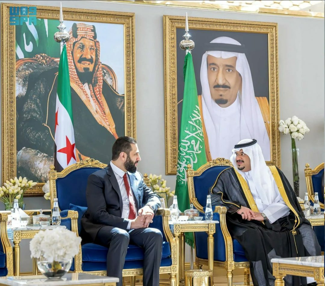 ابو محمد الجولانی وارد ریاض شد +عکس