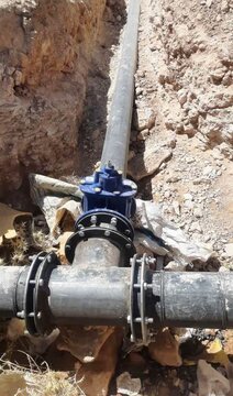 اتمام عملیات آبرسانی به نهضت ملی مسکن نقنه شهرستان بروجن