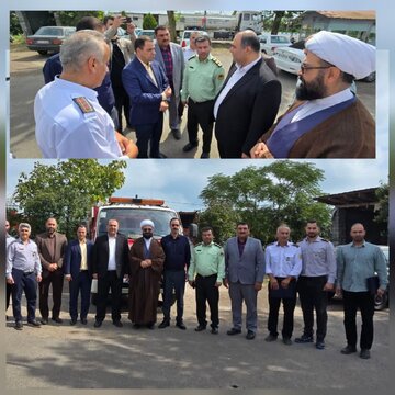 از آتش نشانان پُرتلاش و فداکار واحد آتش نشانی و خدمات ایمنی شهرداری چاف وچمخاله تجلیل شد