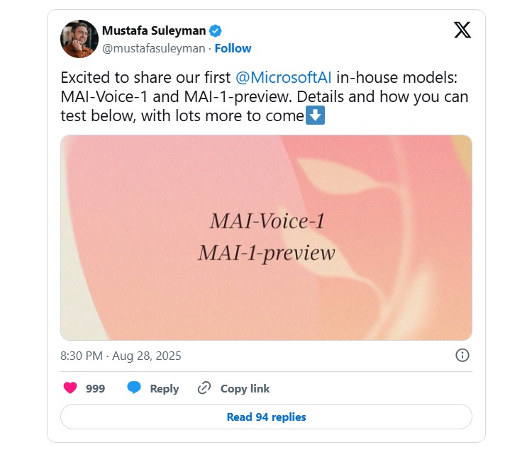 استراتژی تازه مایکروسافت؛ استقلال از OpenAI و تمرکز بر ایمنی