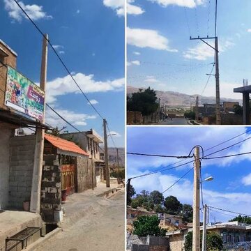 اصلاح و بهینه‌سازی شبکه برق روستای یونکی در شهرستان فلارد