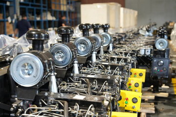 اهدا موتورهای تولیدی تراکتورسازی تبریز به شبکه‌های آموزشی کشور