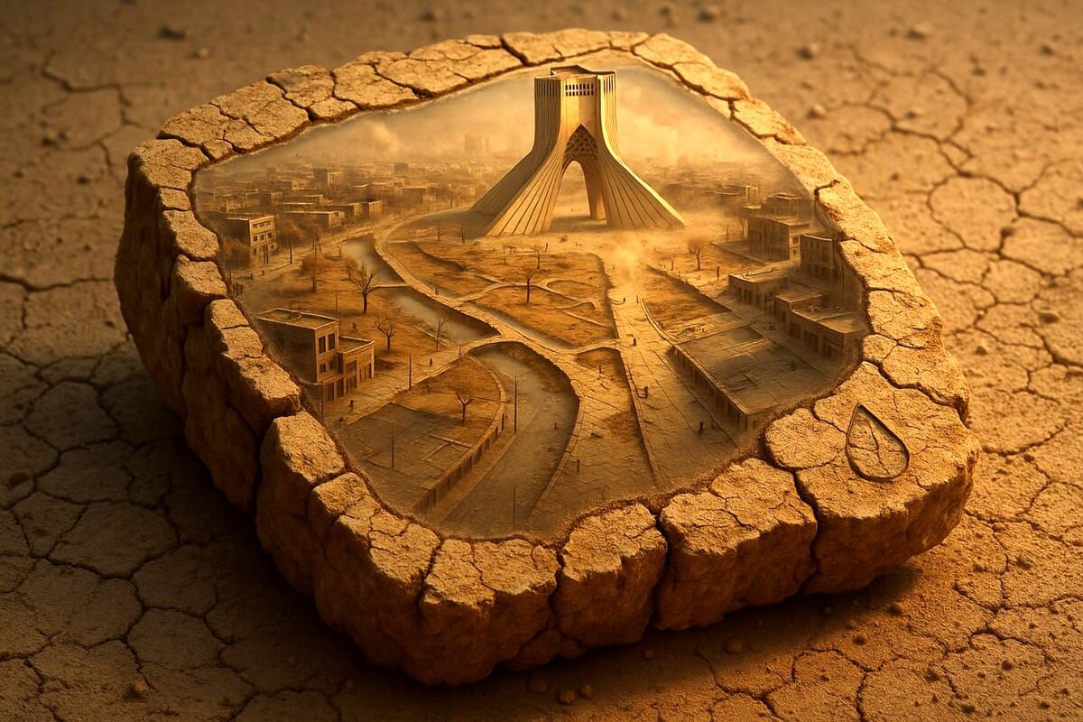 ایران در آستانه کمبود مطلق آب؛ «فقط ۸۵۰ مترمکعب آب برای هر ایرانی»/نیمی از چاههای آب ایران غیرمجازند