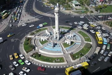 این میدان قدیمی از تهران حذف میشود/ عکس و جزئیات