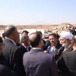 بازدید از عملیات اجرایی باند فرودگاه بین المللی استان قم