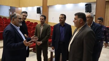 بازدید مدیرعامل مؤسسه سینما شهر، از سالن فرهنگسرای فارسان