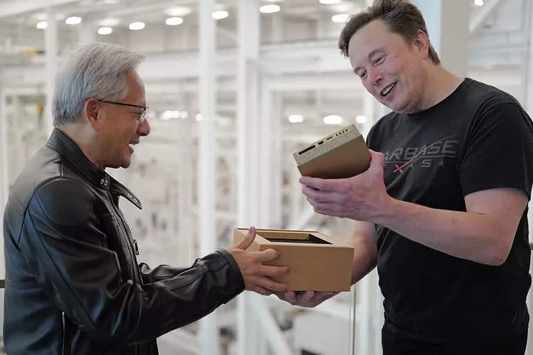 تحویل ویژه DGX Spark، ابررایانه رومیزی انویدیا، به ایلان ماسک