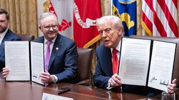 ترامپ برای مقابله با چین یک توافق بسیار مهم امضاء کرد / رئیسجمهور آمریکا خطاب به سفیر استرالیا: احتمالا هیچوقت هم از تو خوشم نخواهد آمد!