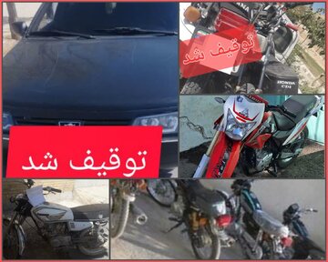 تشدید برخورد با موتورسیکلت‌سواران و خودروهای متخلف در فارسان