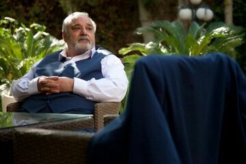 تصویری خاطرهانگیز از محمد کاسبی در پشت صحنه «سه در چهار»/ عکس