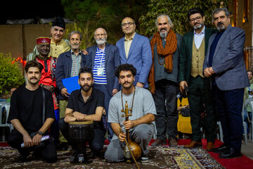 تقدیر از محمود بصیری در جشنواره آیینی و سنتی