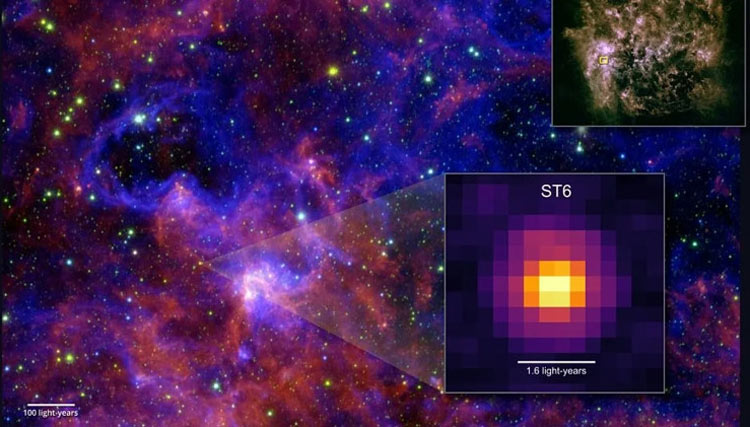 تلسکوپ فضایی جیمز وب «بذرهای حیات» را در ستاره‌ای یخی ورای کهکشان ما شناسایی کرد