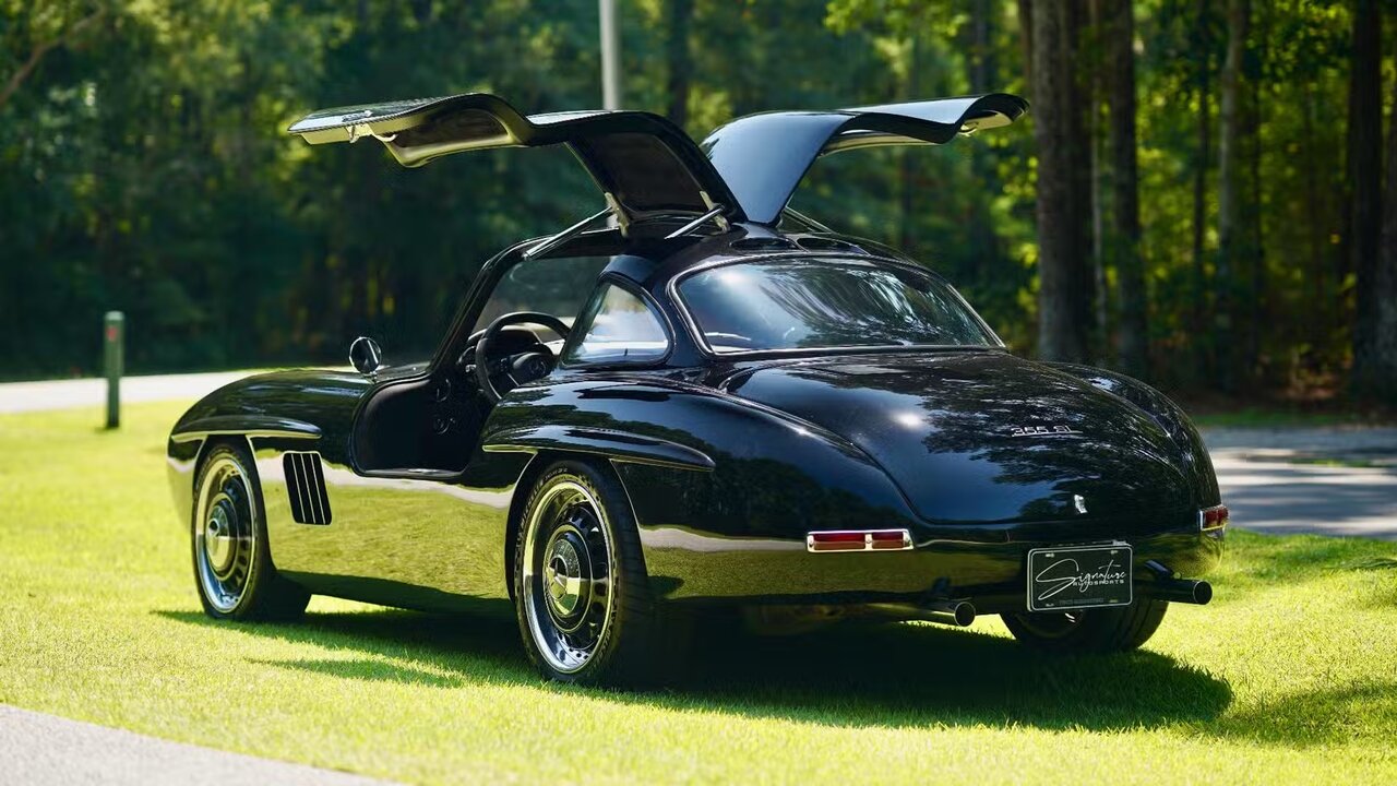 تولد دوباره یک افسانه / مرسدس بنز ۷۰ ساله با قلب V۸ مدرن /عکس