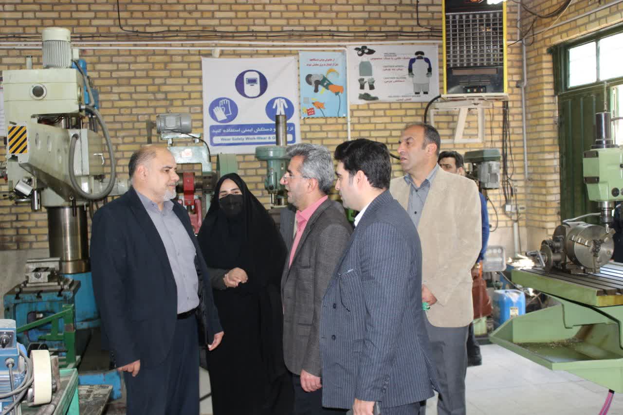 دیدار مدیرکل آموزش و پرورش استان سمنان با سرپرست دانشگاه ملی مهارت