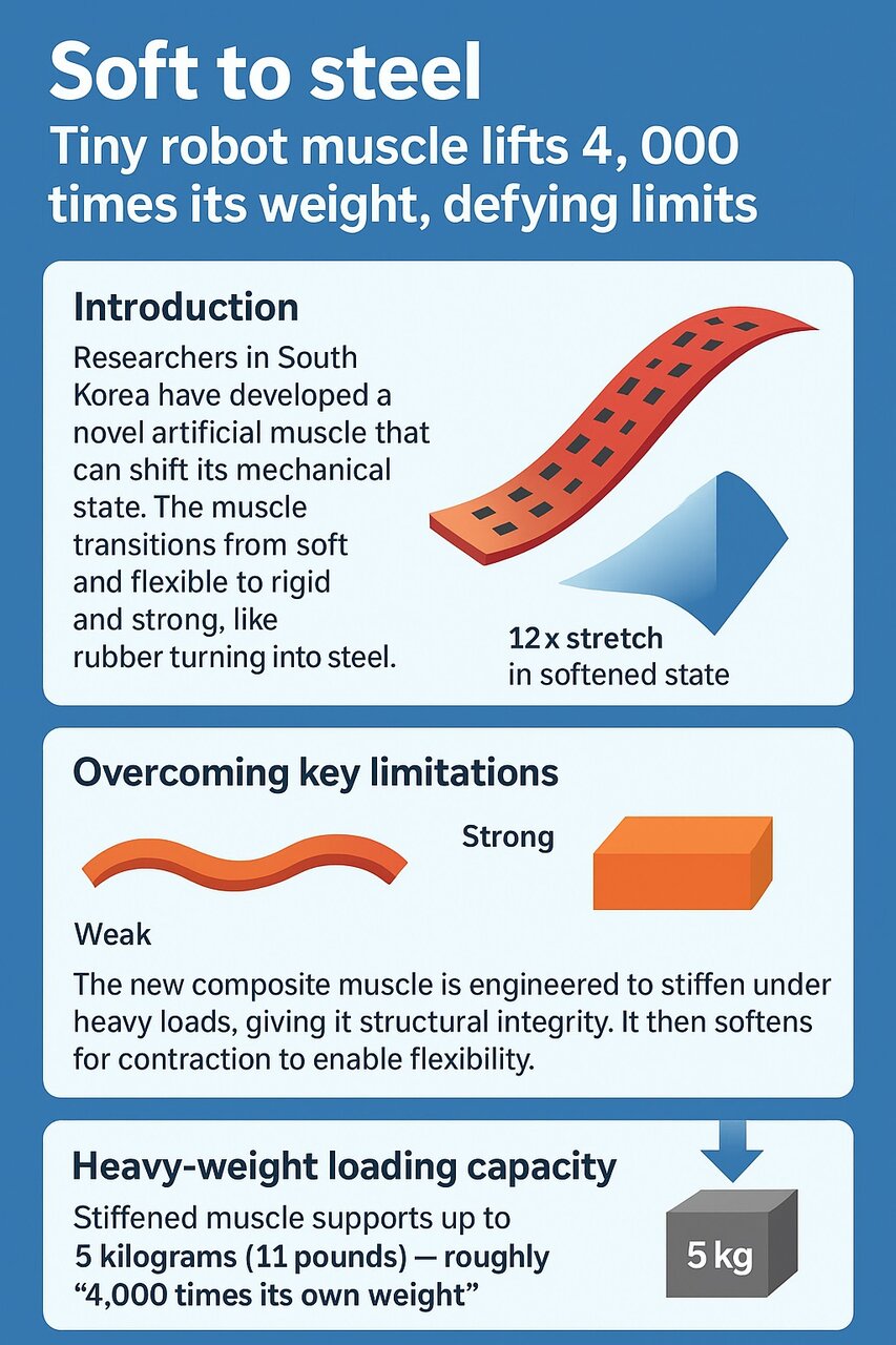 سبک‌تر از پر و قوی‌تر از فولاد / عضله‌ای که تا ۴۰۰۰ برابر وزن خودش را بلند می‌کند