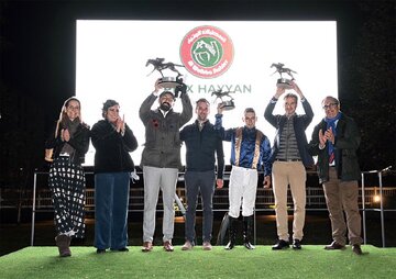 شب تاریخی اسب دوانی ایران در فرانسه/پیست تولوز در تصرف تی اس ویسما و نرسی د!