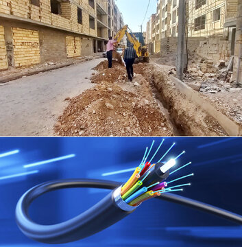 شتاب در مسیر هوشمندسازی شهرهای استان سمنان با گسترش پروژه‌های فیبرنوری مخابرات