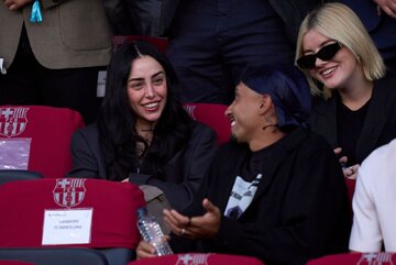 عکس| ابراز احساسات یامال برای چه کسی بود؟