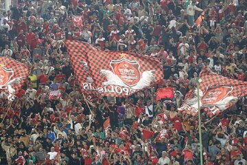 عکس| اتحاد بازیکنان پرسپولیس پیش از بازی با ذوب آهن/ درخواست ویژه از هواداران