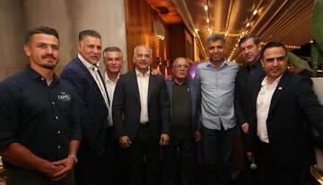 عکس| دورهمی علی دایی با فردوسیپور، کریم باقری و خاکپور در شمال تهران