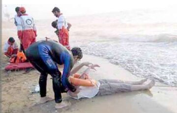 غرق شدن معلم فداکار و دانش‌آموز ۹ ساله در سد اکباتان همدان