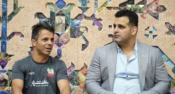 قهرمان المپیک در اردوی تیمملی کشتی ایران