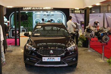 قویترین خودروی ایرانی / سایپا آریا پلاگین هیبرید معرفی شد