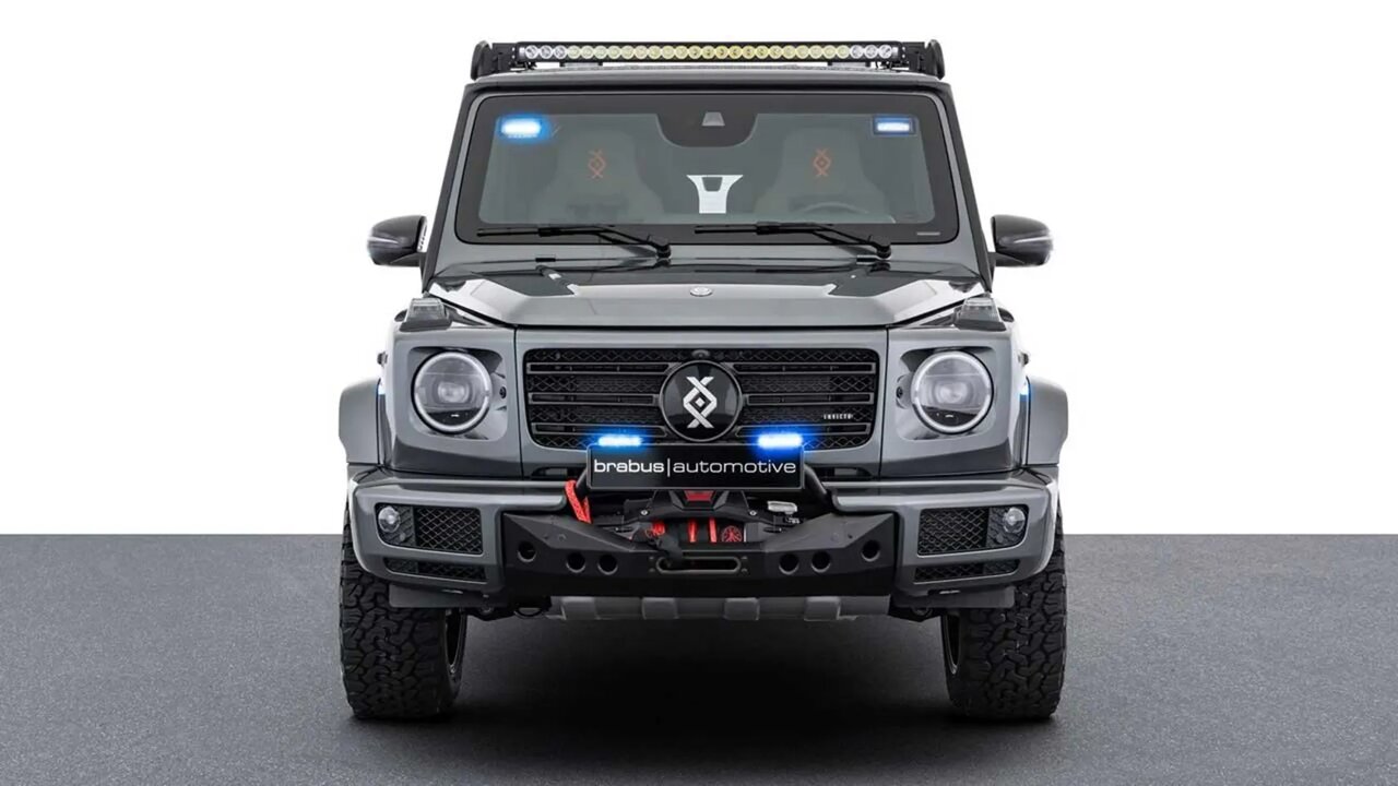 مرسدس G کلاس ضدگلوله برای نیروهای ویژه! /عکس