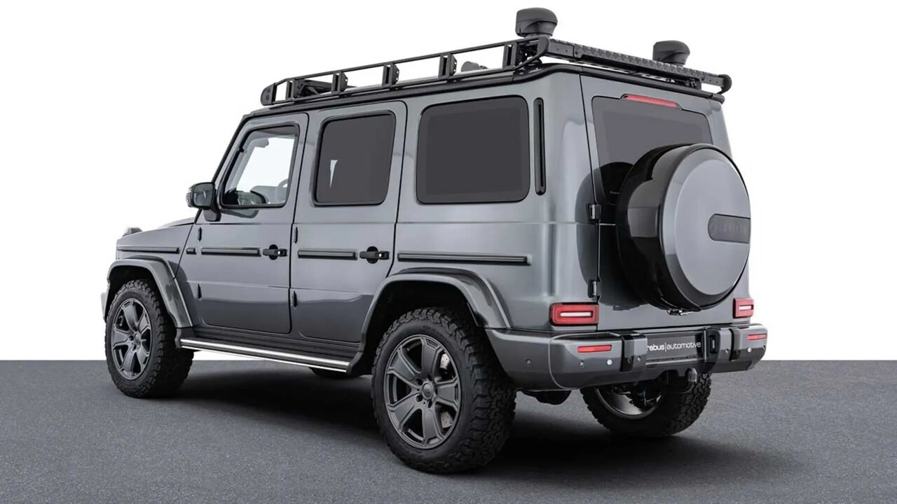 مرسدس G کلاس ضدگلوله برای نیروهای ویژه! /عکس