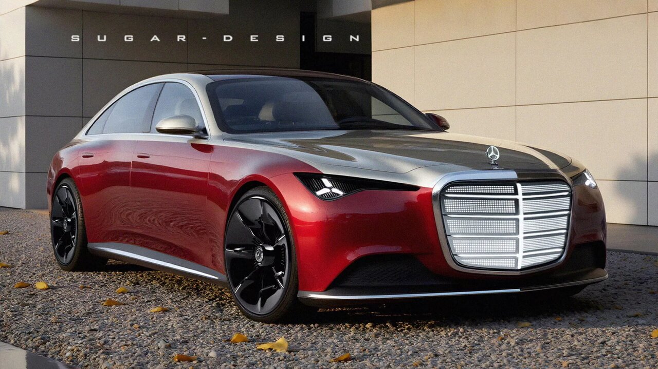 نسل آینده مرسدس S کلاس را ببینید / با الهام از خودروی جنجالی / عکس