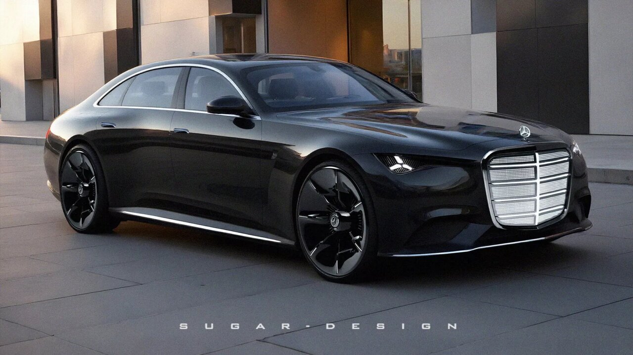 نسل آینده مرسدس S کلاس را ببینید / با الهام از خودروی جنجالی / عکس