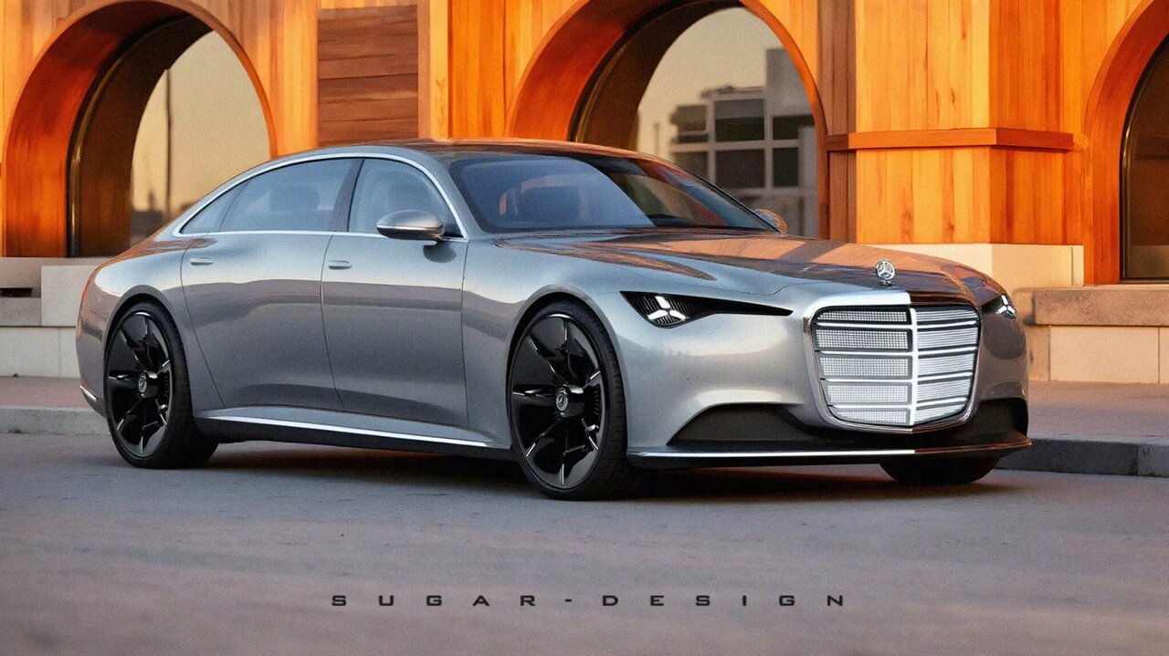 نسل آینده مرسدس S کلاس را ببینید / با الهام از خودروی جنجالی / عکس