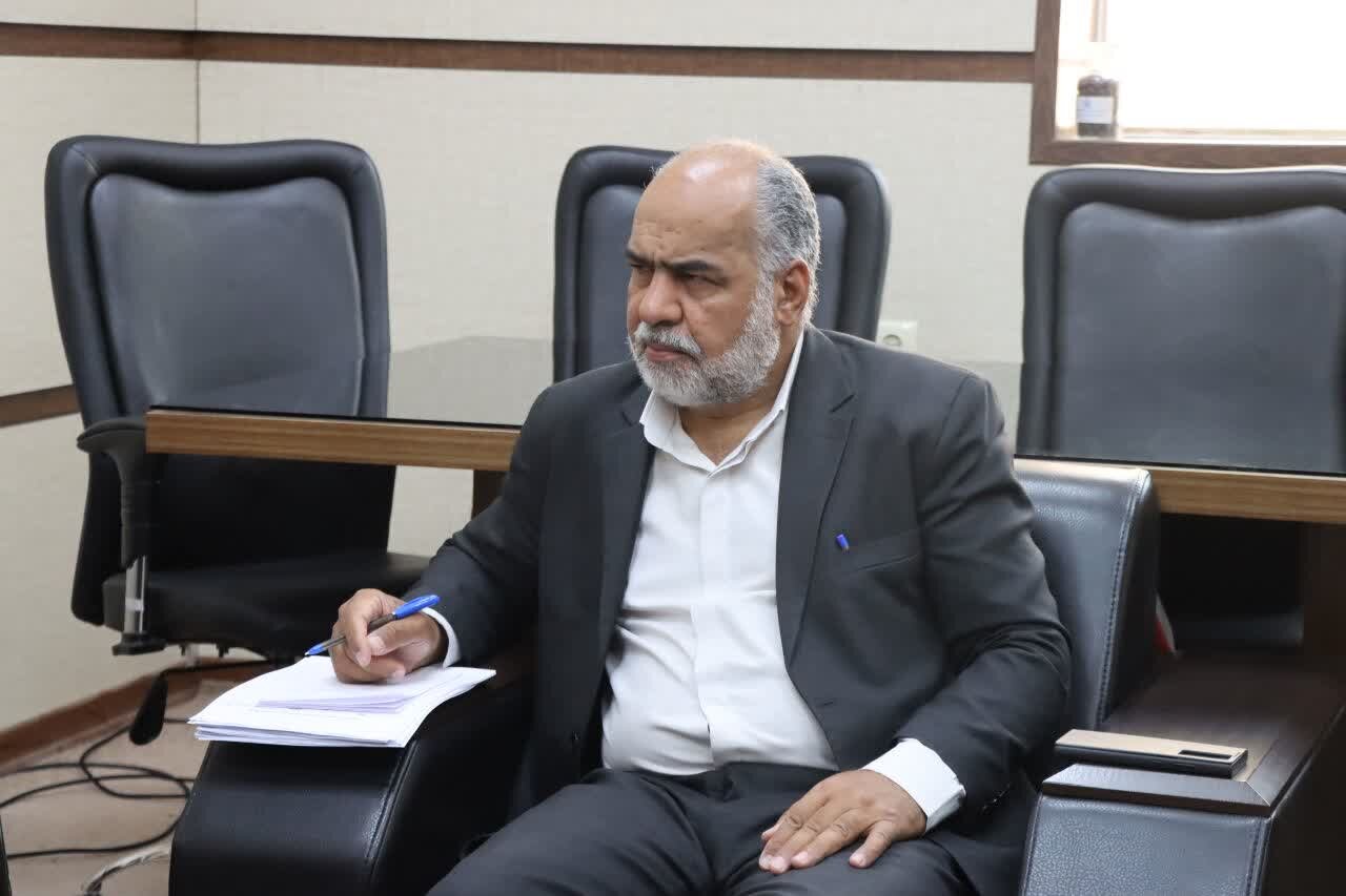 نشست محمدرضا صباغیان با مدیر عامل برق منطقه ای استان یزد