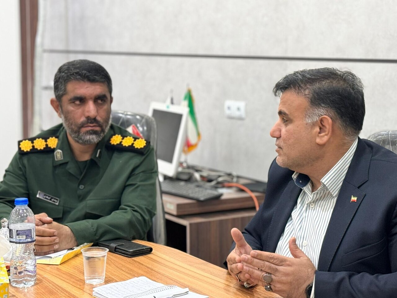 هماهنگی برای برگزاری یادواره شهدای ۳۰ مهر مسجدسلیمان