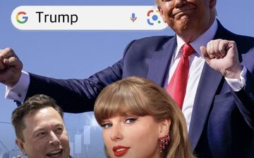 چهره سال ۲۰۲۵ گوگل کیست؟ / دونالد ترامپ، ایلان ماسک یا تیلور سوئیفت