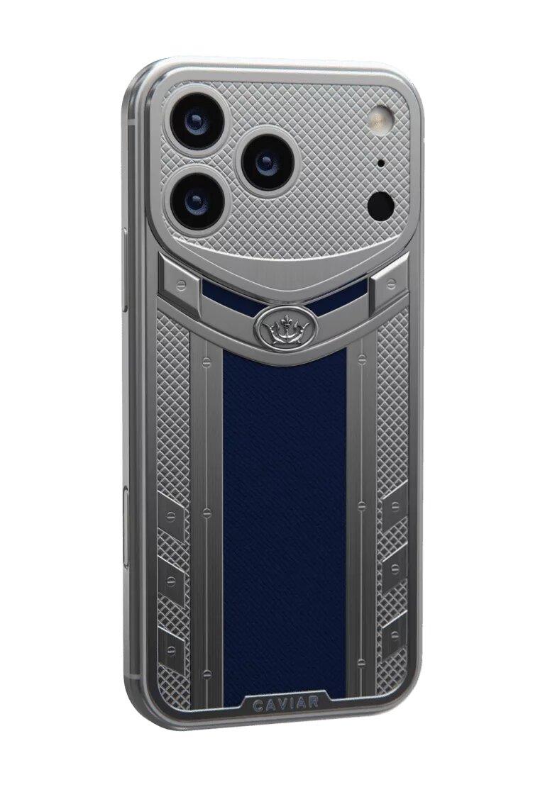 کاویار از نسخههای لوکس ۱۰هزار دلاری آیفون ۱۷ پرو رونمایی کرد