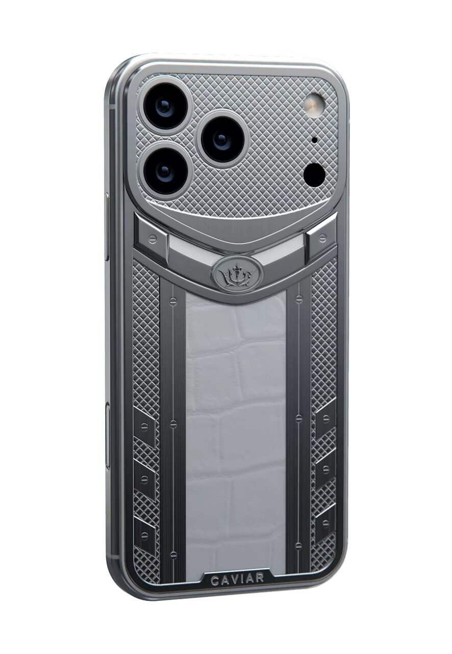 کاویار از نسخههای لوکس ۱۰هزار دلاری آیفون ۱۷ پرو رونمایی کرد