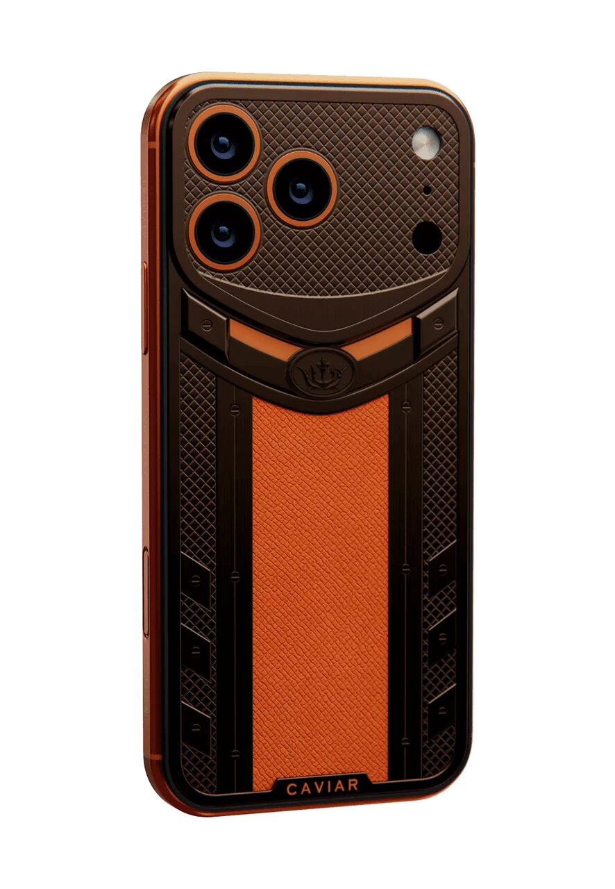 کاویار از نسخههای لوکس ۱۰هزار دلاری آیفون ۱۷ پرو رونمایی کرد