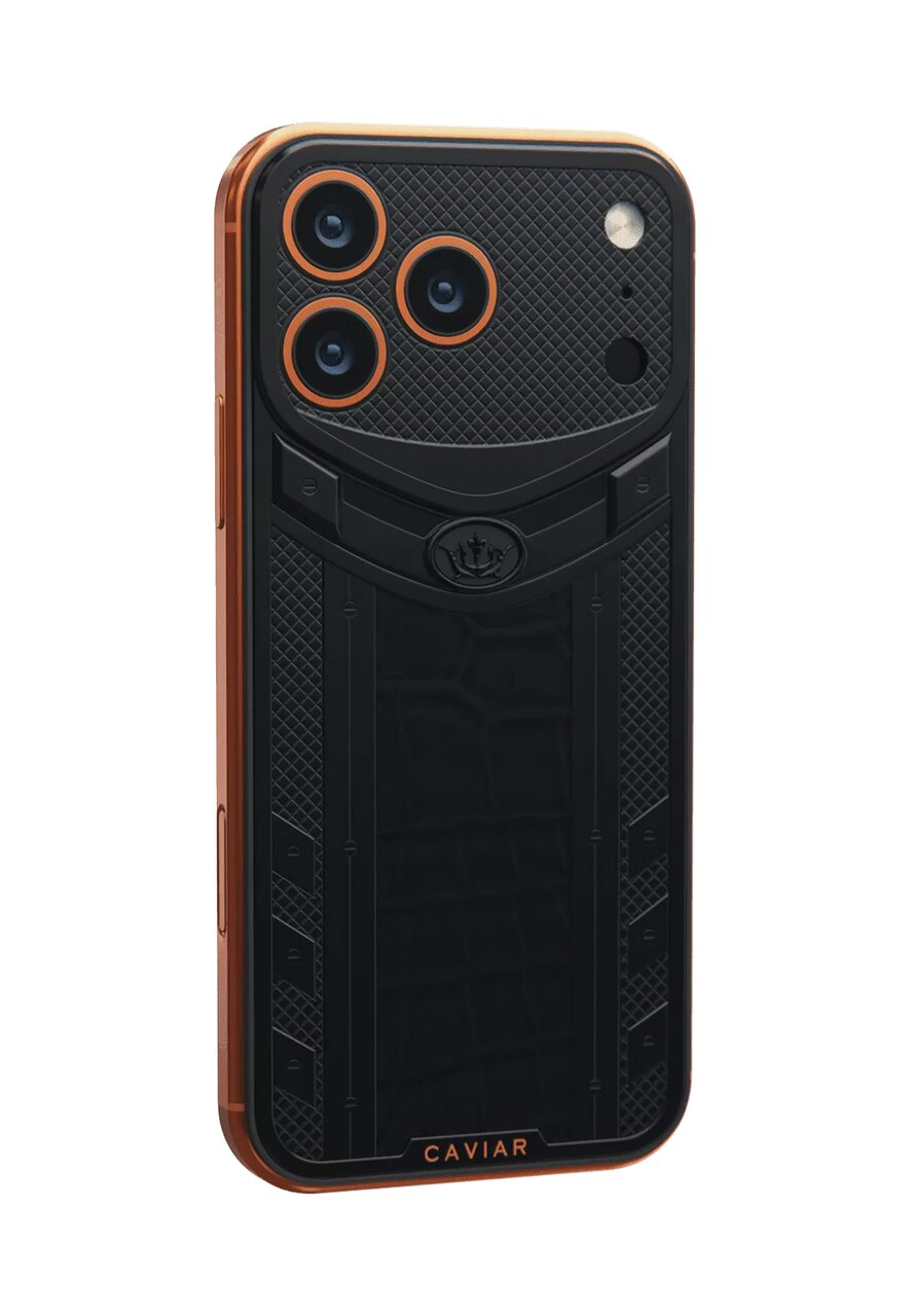 کاویار از نسخههای لوکس ۱۰هزار دلاری آیفون ۱۷ پرو رونمایی کرد