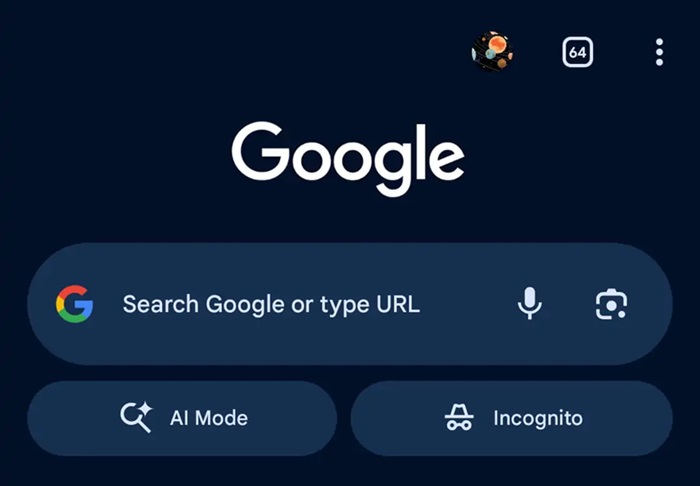 کروم با حالت AI و میانبرهای Incognito به صفحه جدید تب اندروید می‌آید