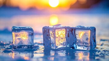 کشف یک نوع جدید «یخ» که آب نمیشود!