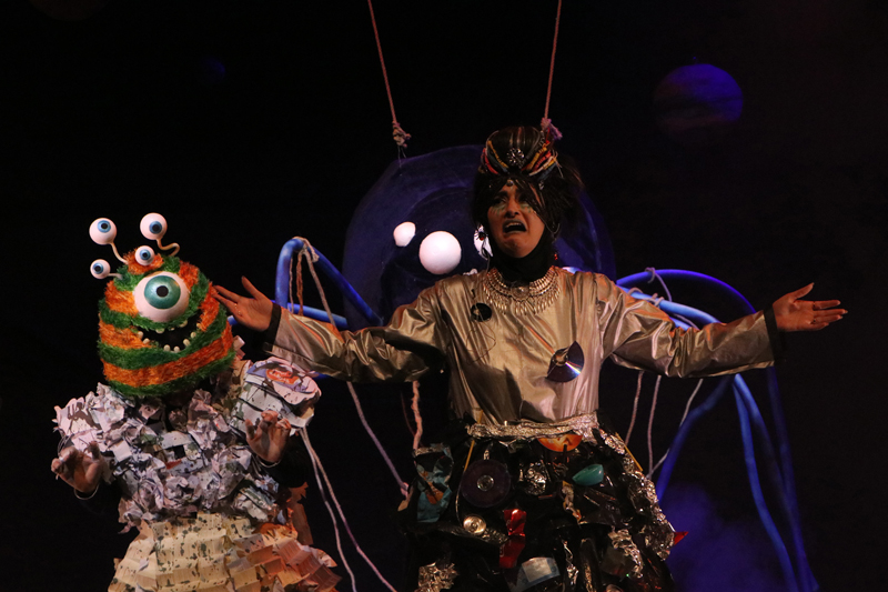 گزارش تصویری نمایش «سفر به سیاره‌ی شگفت‌انگیز»