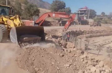 آغاز ایمن‌سازی پیچ خطرناک «چشمه گوشه» در محور لردگان – گرگر سرقلعه