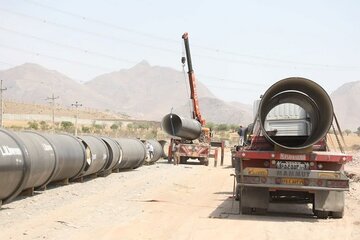 آغاز عملیات تکمیلی آبرسانی سد طالقان با حضور معاون اول رئیسجمهور