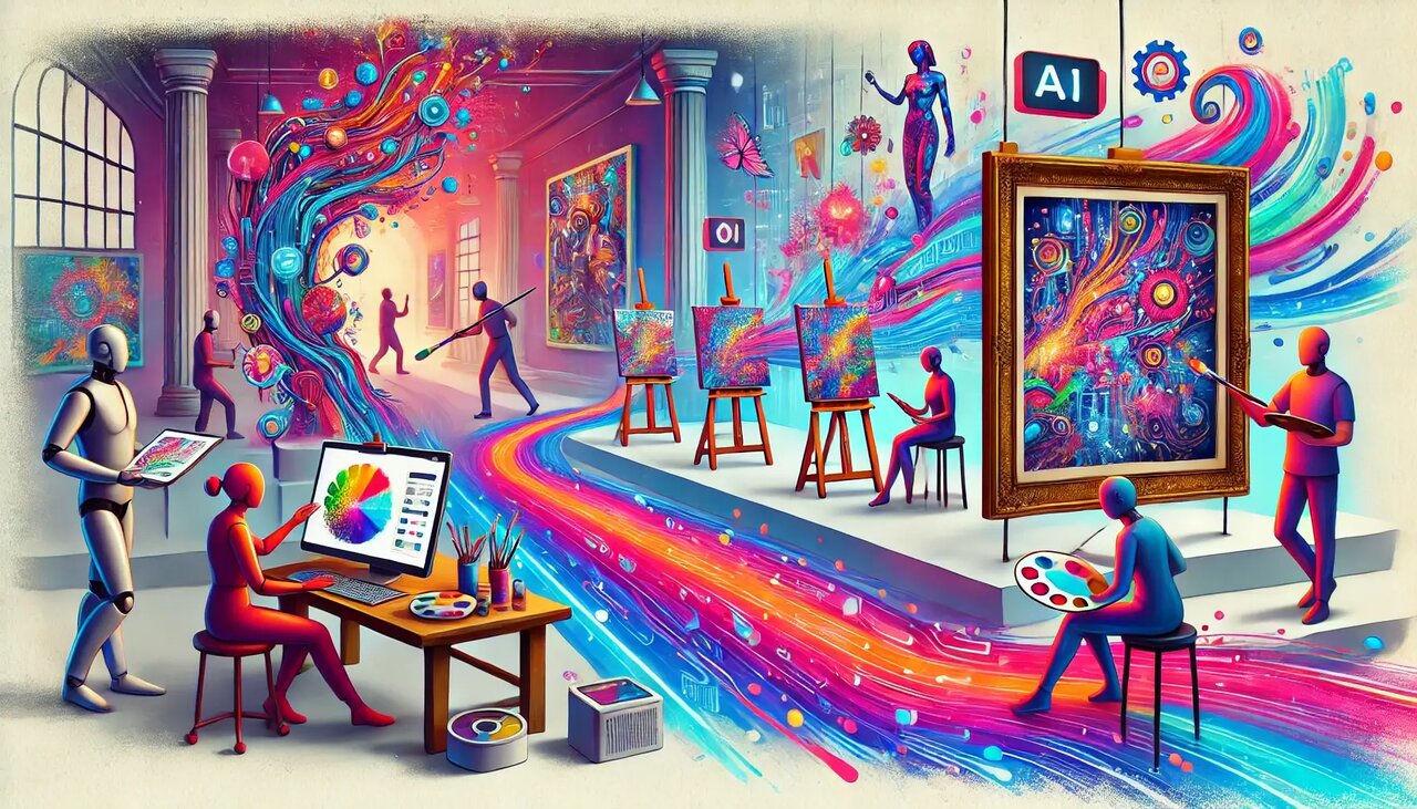 آیا رباتها نقاش میشوند؟/ خلاقیت انسان کجاست؟/ هنر تجسمی زیر ذرهبین فناوری