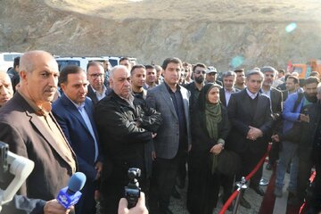 افتتاح ۲۵ کیلومتر و آغاز عملیات اجرایی ۲۰ کیلومتر کریدور بزرگراهی غرب کشور در کردستان