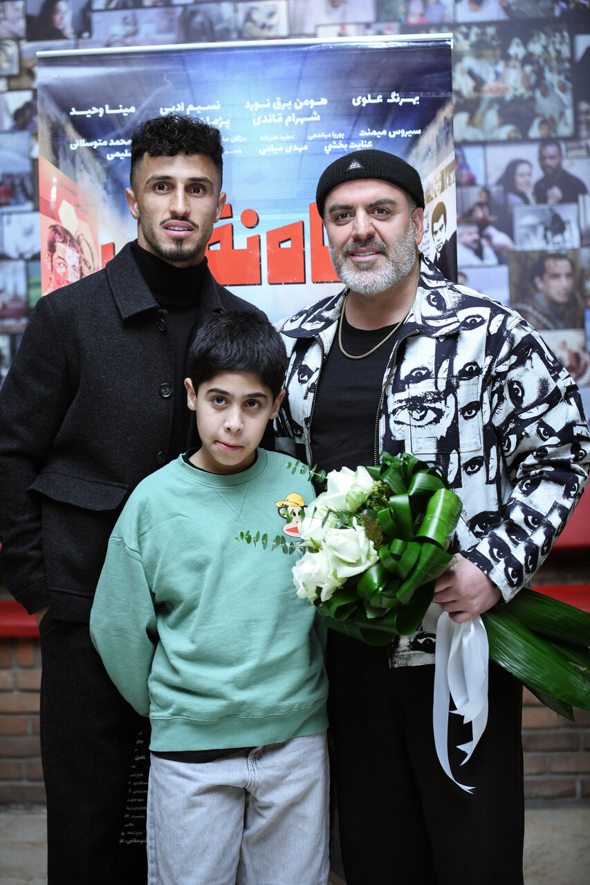 اکران «شاه نقش» با حضور بازیکنان پرسپولیس