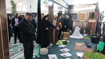 برپایی نمایشگاه «نگین مقاومت» صدیقه شهیده حضرت زهرا (س) در فارسان